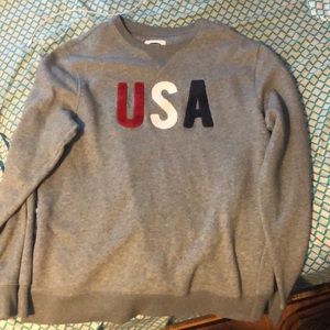 Old Navy—Gray USA sweatshirt
